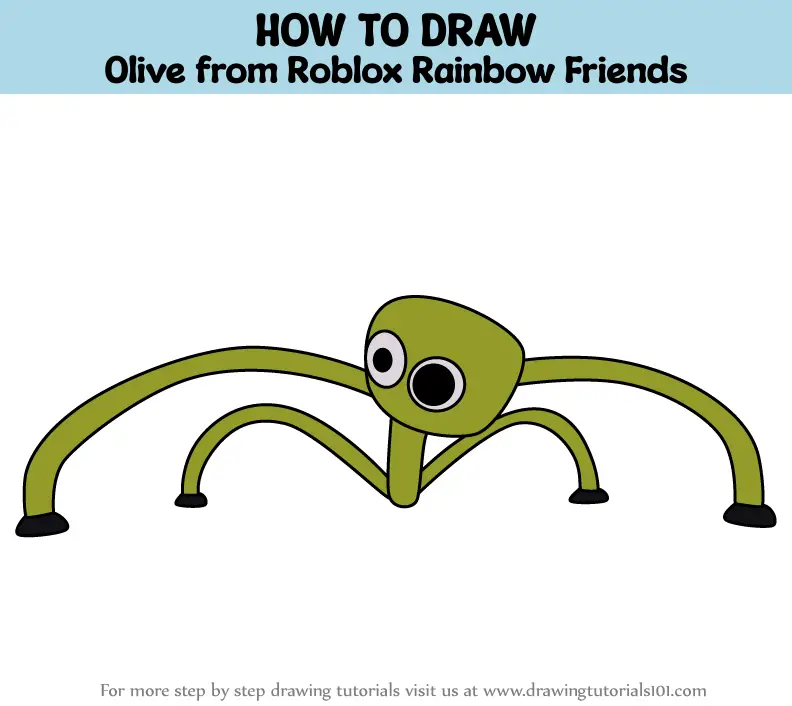 How to Draw Maroon from Roblox Rainbow Friends (Roblox) Step by