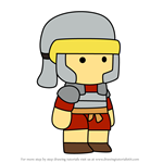 How to Draw Claudius from Scribblenauts