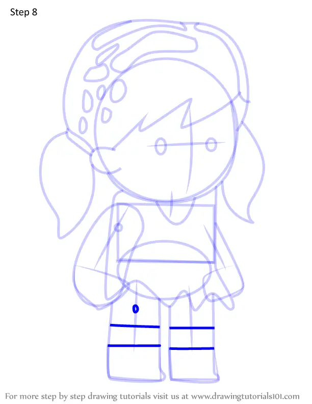 How to Draw Grace from Scribblenauts (Scribblenauts) Step by Step ...