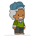 How to Draw Gramps from Scribblenauts