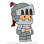 How to Draw Gwen from Scribblenauts