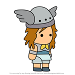 How to Draw Kara from Scribblenauts