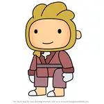 How to Draw Moury from Scribblenauts