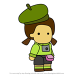 How to Draw Sabine from Scribblenauts