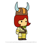 How to Draw Tori from Scribblenauts