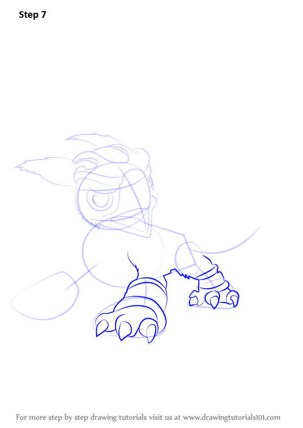 Learn How to Draw Sonic Boom from Skylanders Skylanders 