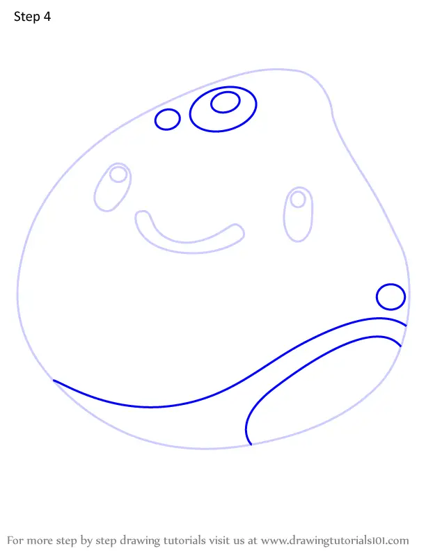 How To Draw Gold Slime From Slime Rancher 2 Slime Rancher 2 Step By Step 1299