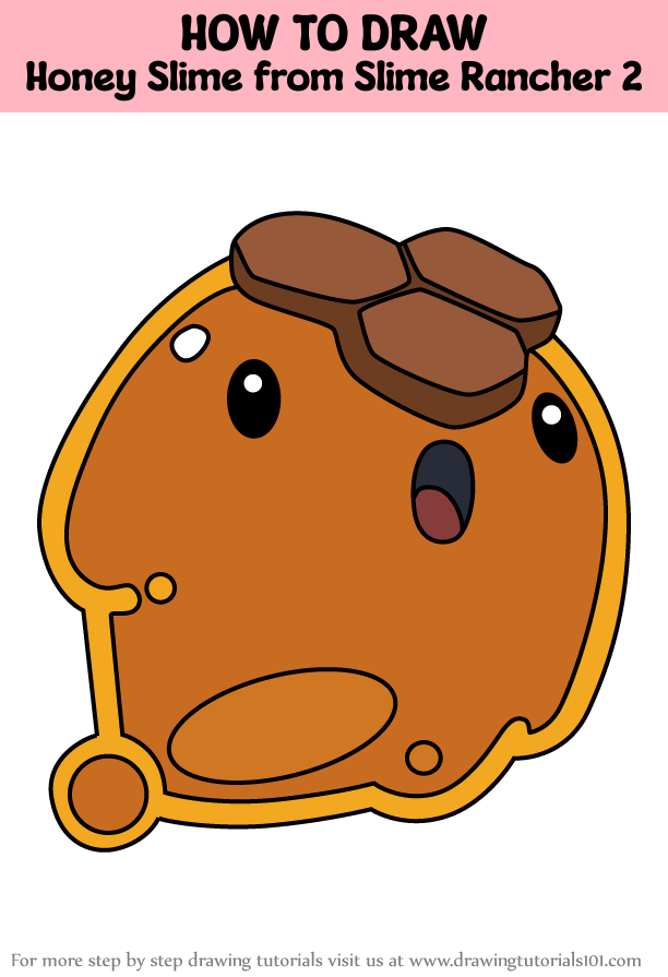 How to Draw Honey Slime from Slime Rancher 2 (Slime Rancher 2) Step by ...