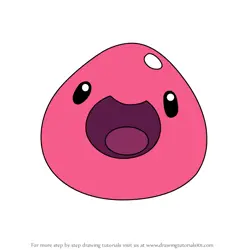 How to Draw Pink Slime from Slime Rancher 2