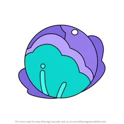 How to Draw Water Lettuce from Slime Rancher 2