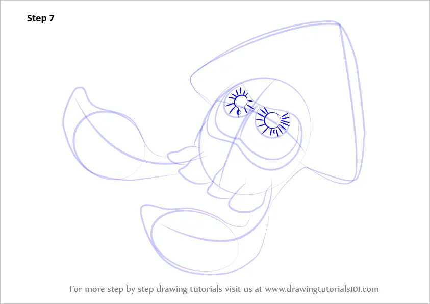 How To Draw Inkling Squid From Splatoon Splatoon Step By Step 6853