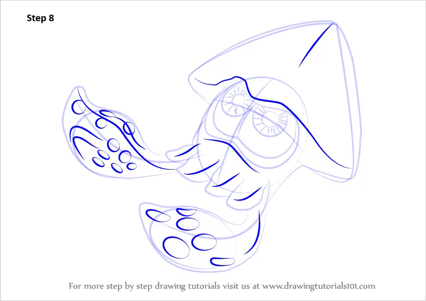 how-to-draw-inkling-squid-from-splatoon-splatoon-step-by-step
