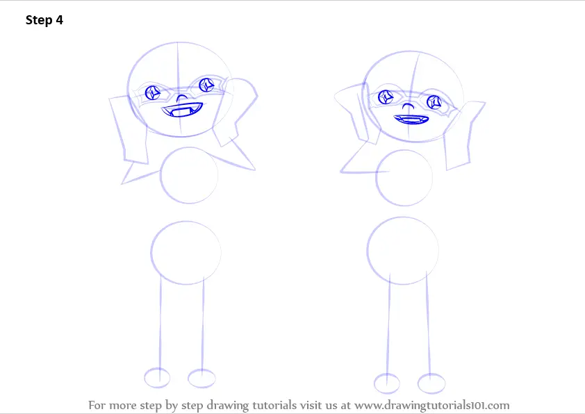 Learn How to Draw Squid Sisters from Splatoon (Splatoon) Step by Step
