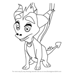 How to Draw Ember from Spyro