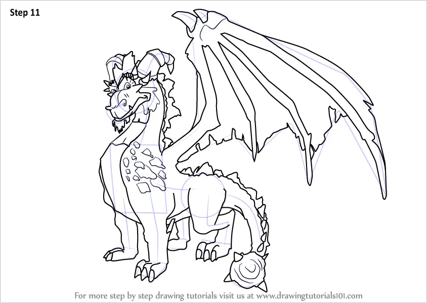 How to Draw Terrador from Spyro (Spyro) Step by Step ...