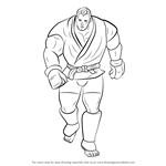 How to Draw Abel from Street Fighter (Street Fighter) Step by Step ...