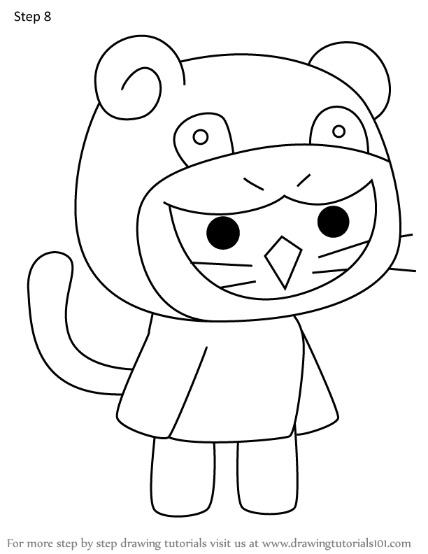 How To Draw Slowpoke From Strikeforce Kitty (strikeforce Kitty) Step By 