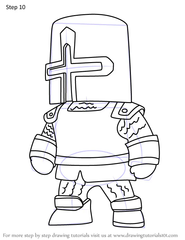 How to Draw Crusader from Stumble Guys (Stumble Guys) Step by Step ...