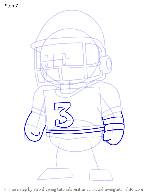 How to Draw Quarterback from Stumble Guys (Stumble Guys) Step by Step ...