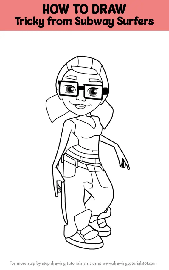 Subway Surfers Fan art Drawing Character, Subway Surfer, cartoon, fictional  Character, subway Surfer png | PNGWing