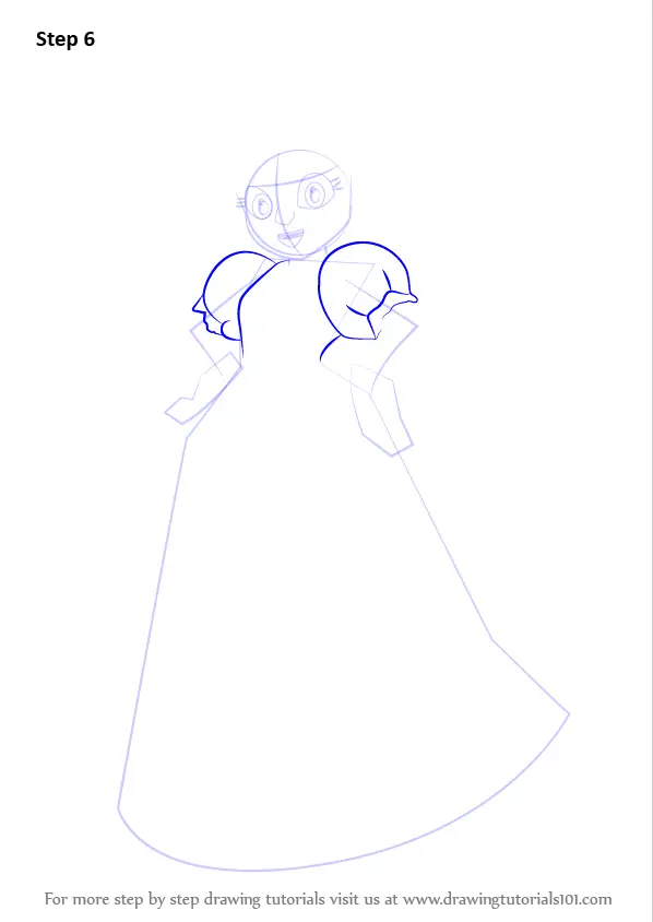 How to Draw Princess Daisy from Super Mario from Super Mario (Super