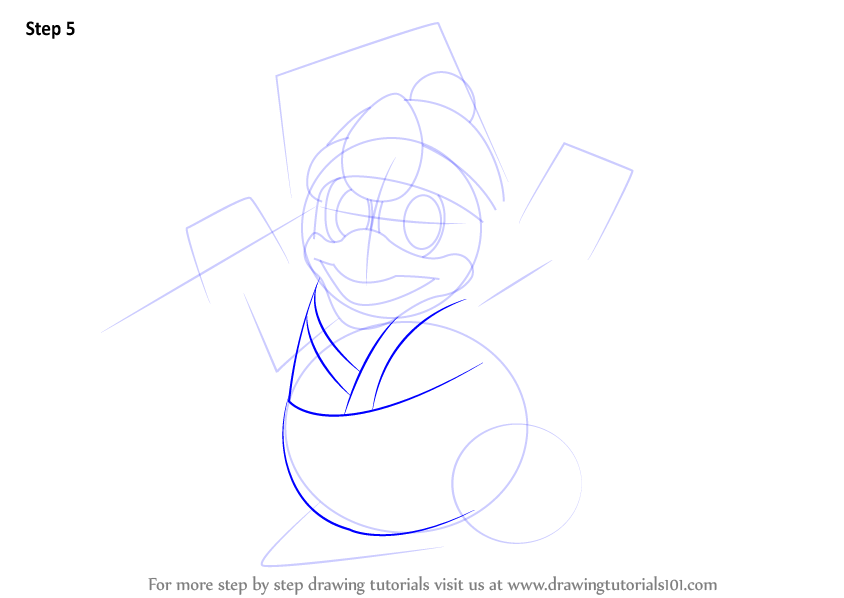 Step by Step How to Draw King Dedede from Super Smash Bros