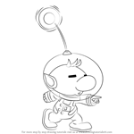 How to Draw Olimar from Super Smash Bros