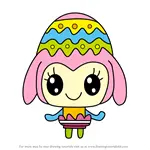 How to Draw Colorfulrabbitchi from Tamagotchi