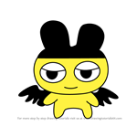 How to Draw Devil Mametchi from Tamagotchi