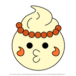 How to Draw Fuwatsunotchi from Tamagotchi