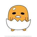 How to Draw Gudetama from Tamagotchi