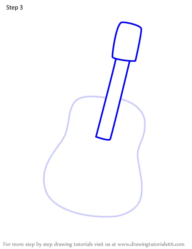 How to Draw Guitaritchi from Tamagotchi (Tamagotchi) Step by Step ...