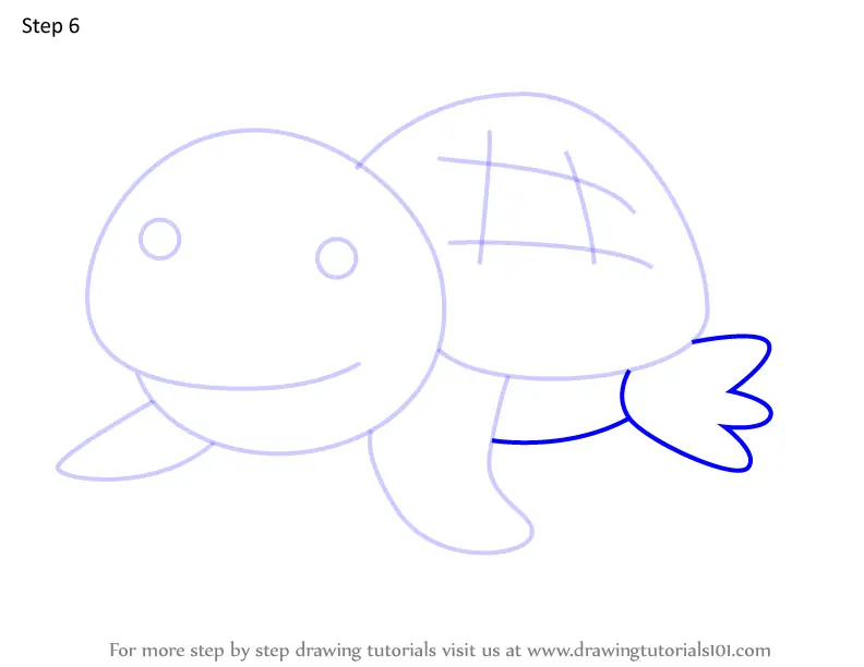 How to Draw Kametchi from Tamagotchi (Tamagotchi) Step by Step ...