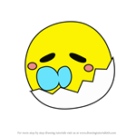 How to Draw Karaputchi from Tamagotchi