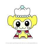 How to Draw King Kikitchi from Tamagotchi