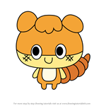 How to Draw Koronetchi from Tamagotchi