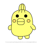 How to Draw Mamapatchi from Tamagotchi