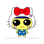 How to Draw Mame Kitty from Tamagotchi