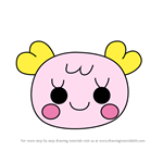 How to Draw Marupitchi from Tamagotchi