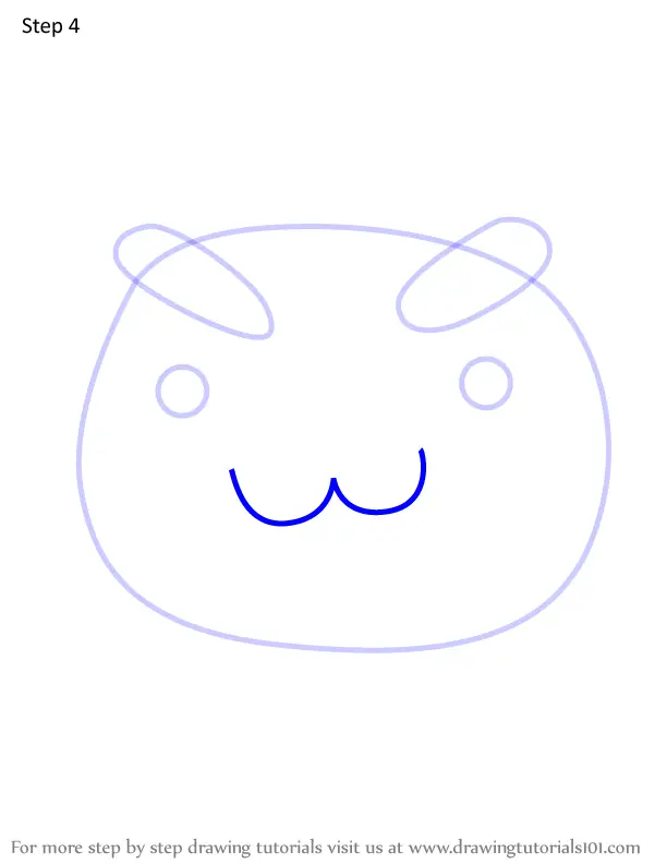 How to Draw Mayumarutchi from Tamagotchi (Tamagotchi) Step by Step ...