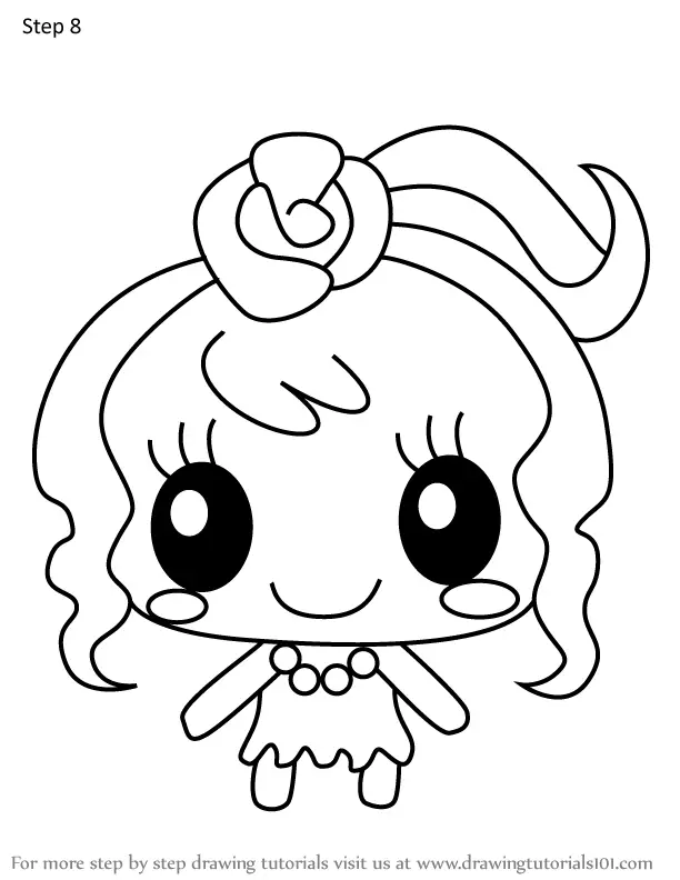 How to Draw Miraitchi from Tamagotchi (Tamagotchi) Step by Step ...