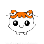 How to Draw Odangonanotchi from Tamagotchi