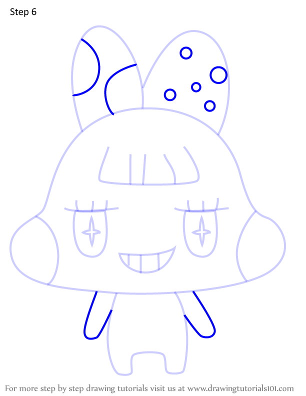 How to Draw Poptchi from Tamagotchi (Tamagotchi) Step by Step ...