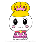 How to Draw Princess Tamako from Tamagotchi