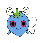 How to Draw Puchiberitchi from Tamagotchi