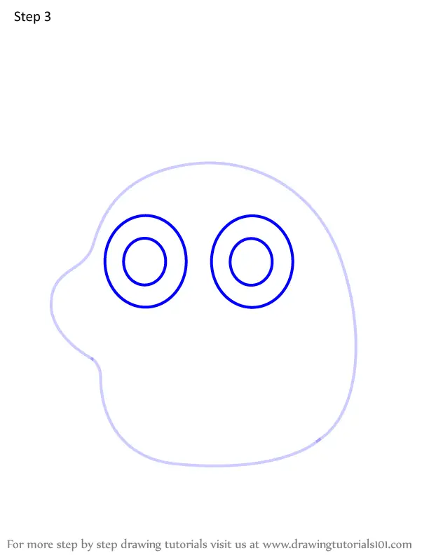 How to Draw Pyonkotchi from Tamagotchi (Tamagotchi) Step by Step ...