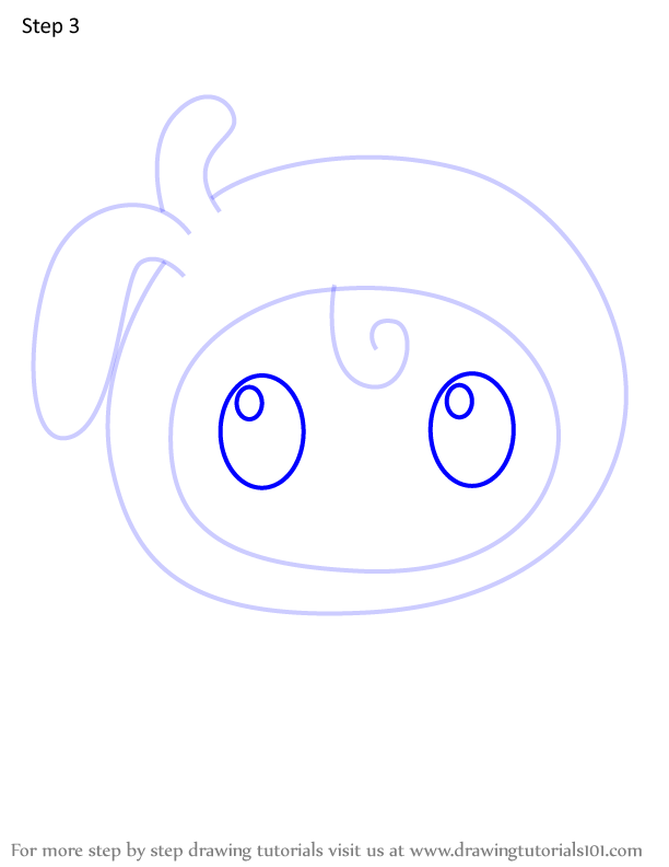 How to Draw Sabusabutchi from Tamagotchi (Tamagotchi) Step by Step ...