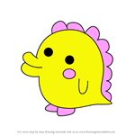 How to Draw Sebiretchi from Tamagotchi