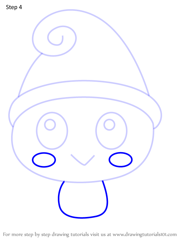 How to Draw Shimagurutchi from Tamagotchi (Tamagotchi) Step by Step ...