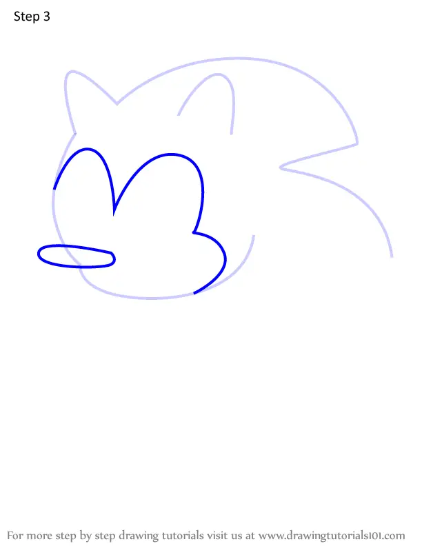 How to Draw Sonictchi from Tamagotchi (Tamagotchi) Step by Step ...